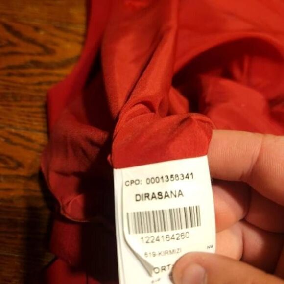 Hugo Boss Dirasana Sheath Dress In Red sz 4 - Picture 4 of 6